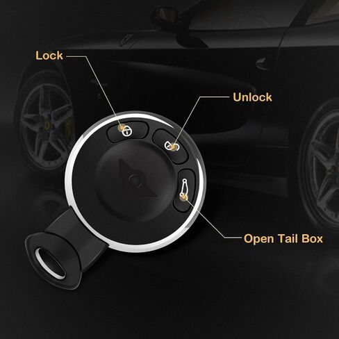2 X Keyless Entry Remote Key Fob for Mini Cooper for Mini Cooper Countryman 2007-2014 KR55WK49333 IYZKEYR5602 2701A-KEYR5602-315Mhz in Saudi Arabia
