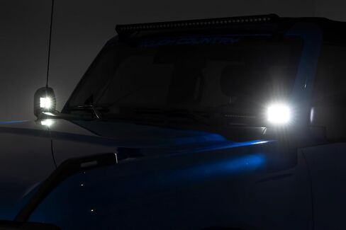Rough Country LED Ditch Light Kit for Ford Bronco (2021-2025) in Saudi Arabia