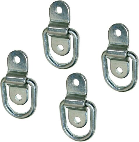 الفولاذ المقاوم للصدأ D-Ring Tiedowns 3500 رطل CAP. ربط المراسي - 4 عبوة in Saudi Arabia