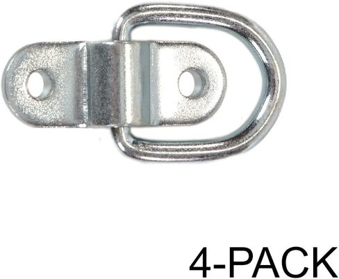 الفولاذ المقاوم للصدأ D-Ring Tiedowns 3500 رطل CAP. ربط المراسي - 4 عبوة in Saudi Arabia