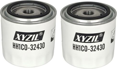 2X Oil Filter HH1C0-32430 1C020-32430 for Kubota SSV65 SSV75 SVL75 SVL90 SVL95-2S KX080-3 KX080-4 KX057-4 KX91-3 U35 M105 M108 M110 M5040 M6040 M7040 M8200 M8540 M9540 R530 R540 HH164-32430 in Saudi Arabia