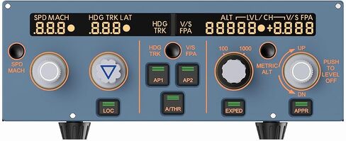 MiYee WINGFLEX Flight Simulator A320 Combo Flight Control Unit Flight Control Panel Game Simulator Plug-and-Play Real Aircraft Feel in Saudi Arabia