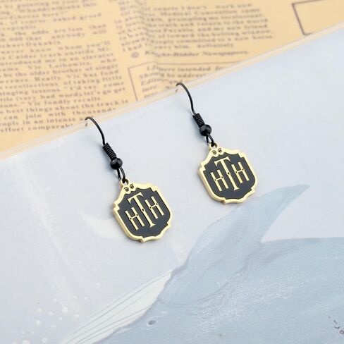 Lywjyb Birdgot Tower Hotel Earring Tower Hotel Inspired Present Terror Tower Gift Terror Tower Logo Present in Kuwait
