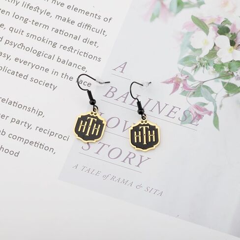 Lywjyb Birdgot Tower Hotel Earring Tower Hotel Inspired Present Terror Tower Gift Terror Tower Logo Present in Kuwait