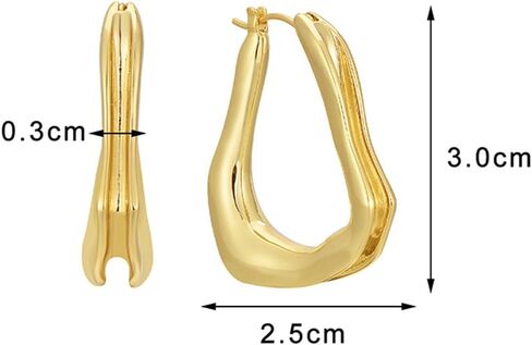 Hzhrony 18K الذهب مقعدة الكرة الأقراط أقراط مزدوجة الجوانب مع دفع الظهر ، وأقراط سترة الأذن hypoallergenic للنساء اليومية in Saudi Arabia
