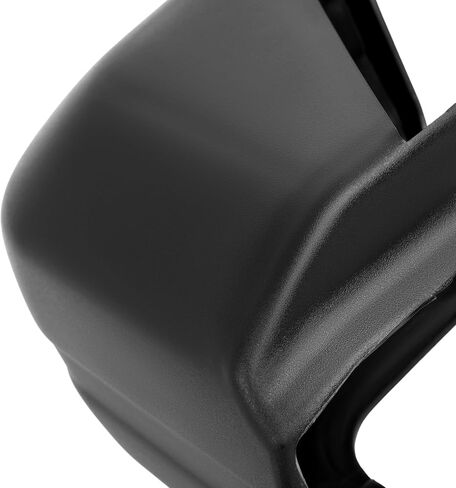 Kuafu الخلفية CAP END CAP W/O إطارات تثبيت الثقوب اليمنى متوافقة مع 1984-1996 Jeep Cherokee/Wagoneer استبدال CH1105137 55029245 بلاستيك أسود محكم 1pc 1pc in Saudi Arabia