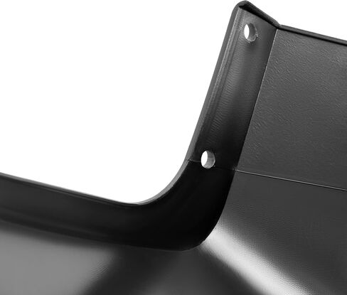 Kuafu الخلفية CAP END CAP W/O إطارات تثبيت الثقوب اليمنى متوافقة مع 1984-1996 Jeep Cherokee/Wagoneer استبدال CH1105137 55029245 بلاستيك أسود محكم 1pc 1pc in Saudi Arabia