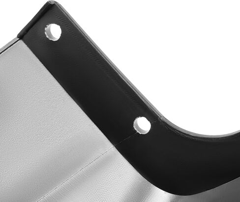 Kuafu الخلفية CAP END CAP W/O إطارات تثبيت الثقوب اليمنى متوافقة مع 1984-1996 Jeep Cherokee/Wagoneer استبدال CH1105137 55029245 بلاستيك أسود محكم 1pc 1pc in Kuwait