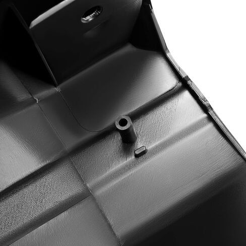 Kuafu الخلفية CAP END CAP W/O إطارات تثبيت الثقوب اليمنى متوافقة مع 1984-1996 Jeep Cherokee/Wagoneer استبدال CH1105137 55029245 بلاستيك أسود محكم 1pc 1pc in Kuwait