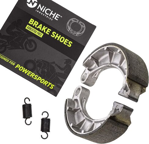 NICHE Brake Pad with Shoe Set for Honda Shadow VLX 600 Deluxe Nighthawk 750 06430-MW3-671 Front Rear Semi-Metallic in Saudi Arabia