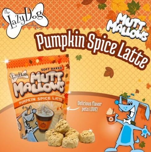 The Lazy Dog Cookie Co. Soft Dog Treats, Mutt Mallows Maple Bacon Kissies, for Small, Medium and Large Dogs, Wheat-Free, Baked in The USA, 5 oz. (Pack of 3) Bacon in Kuwait