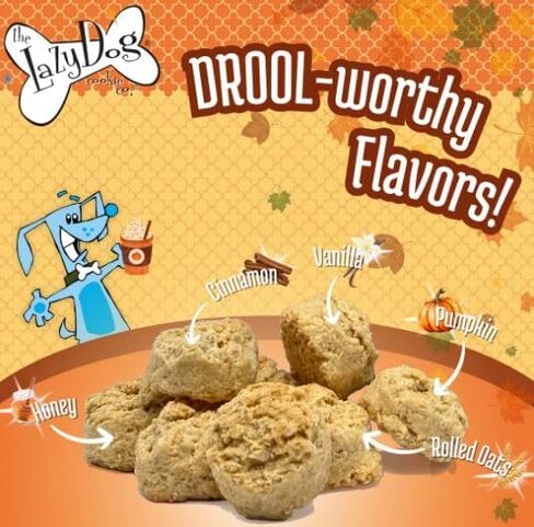 The Lazy Dog Cookie Co. Soft Dog Treats, Mutt Mallows Maple Bacon Kissies, for Small, Medium and Large Dogs, Wheat-Free, Baked in The USA, 5 oz. (Pack of 3) Bacon in Kuwait