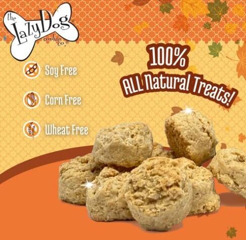 The Lazy Dog Cookie Co. Soft Dog Treats, Mutt Mallows Maple Bacon Kissies, for Small, Medium and Large Dogs, Wheat-Free, Baked in The USA, 5 oz. (Pack of 3) Bacon in Kuwait