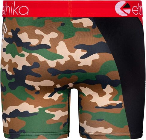 Ethika Mens Mid Boxer Briefs | Bomber Battle Squad in Saudi Arabia