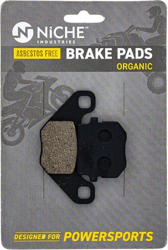 لوحة الفرامل المتخصصة التي تم تعيينها لـ Polaris 2017-2021 RZR 170 EFI 0455279 Front (Organic) 2 Pack in Saudi Arabia