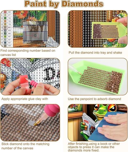 CEOVR Wolf Diamond Painting Kits for Adults, Dream Catcher Diamond Art Dots 5D Full Drill DIY Gem Art for Beginner, Adult Crafts Kits Arts and Crafts, Wall Decor for Home Office 12x16in in Kuwait