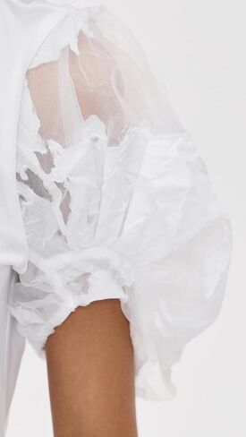 Cinq à Sept Sept Women's Paper Floral Organza Yashi Top in Saudi Arabia