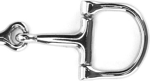 Gloglow 4pcs snaffle bit keychians ، d snaffle keyring horse snaffle bit key bag bendant for horse lover friends 3.9x1.2in in Saudi Arabia