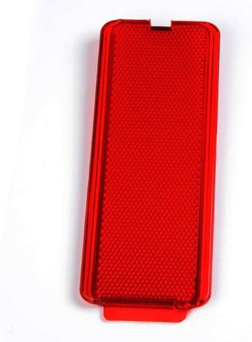 2 PCS Red Premium Interior Front Rear Door Entry Light Reflector Panels Compatible For Ford Super Duty F250 F350 F450 F550 1999-2007 / Excursion 2000-2005 in Saudi Arabia