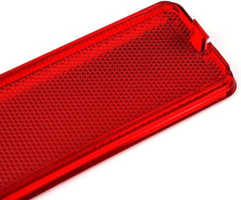 2 PCS Red Premium Interior Front Rear Door Entry Light Reflector Panels Compatible For Ford Super Duty F250 F350 F450 F550 1999-2007 / Excursion 2000-2005 in Saudi Arabia