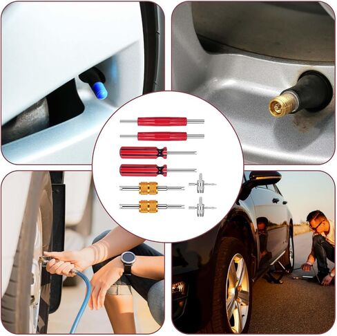 7 PCS Valve STEM REMOVAL TOOL KIT ، صمامات إزالة الصمامات الأساسية صمامات 4-WAWES in Saudi Arabia