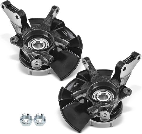 A-Premium Steering Knuckle Wheel Bearing Assembly Compatible with Hyundai Tucson Kia Sportage 2005-2009 Front Driver and Passenger Side 2-PC Set in Saudi Arabia