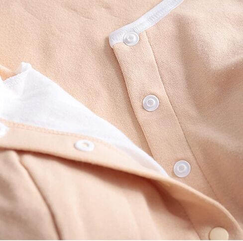 Womens Long Sleeves Nursing Tops Cotton Maternity Breastfeeding Shirts Fall Winter Outfit Pregnancy Clothes in Saudi Arabia