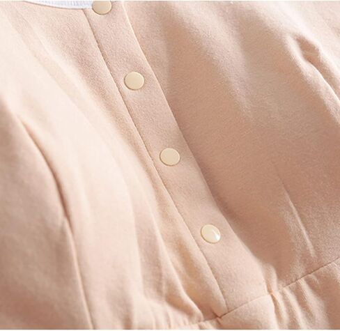 Womens Long Sleeves Nursing Tops Cotton Maternity Breastfeeding Shirts Fall Winter Outfit Pregnancy Clothes in Saudi Arabia