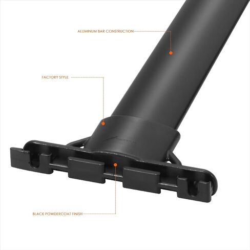 2Pcs Aluminum Top Roof Racks Cross Bars Cargo Luggage Carrier Compatible with 10-15 Lexus RX350 RX450H,Black in Saudi Arabia