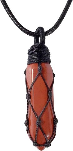 EDEN'S CALL Hexagonal Crystal Point Pendant Necklace for Unisex Adjustable Dainty Natural Stone Pendulum Amulet for Good Luck in Kuwait