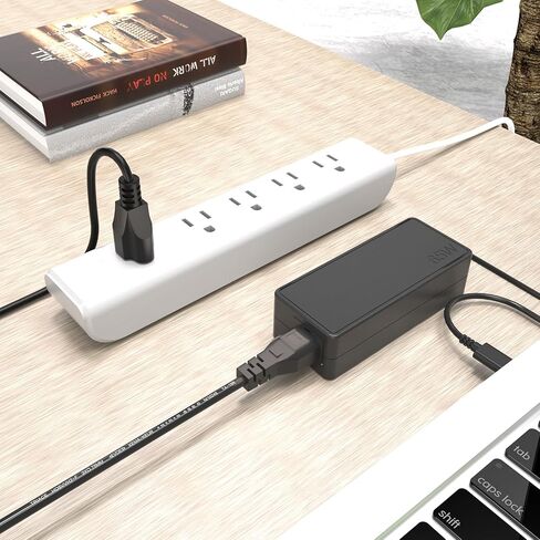 6FT(1.8M) 3 Prong Universal Mickey Mous AC Power Cord Laptop Power Cable Compatible with HP, Acer, Dell, Lenovo, Samsung, Asus Laptop Notebook, LG TV Vizio TV Power Cable Replacement, 3Pack in Saudi Arabia