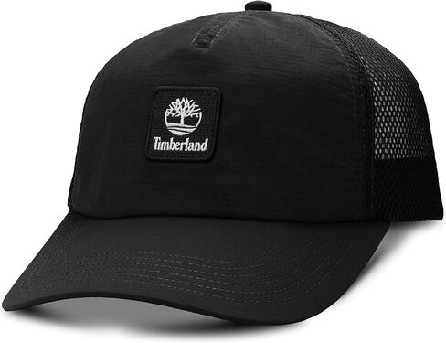 Timberland Trucker Hat, Soft Structured Baseball Cap, Adjustable Mesh Back, Curved Brim, Breathable & Lightweight – One Size in Saudi Arabia