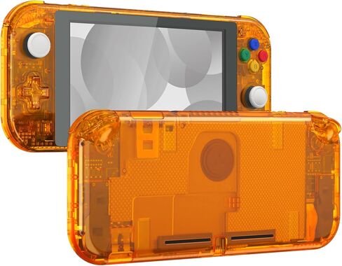 قذيفة استبدال DIY الأزرق الأزرق الصافية لـ Nintendo Switch Lite ، NSL Handheld Controller Housing W/Screen Ground ، غطاء الحالة المخصص لـ Nintendo Switch Lite [وحدة تحكم غير متضمن] in Kuwait