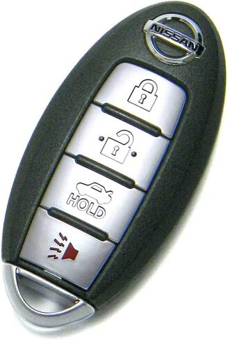 Nissan 4-Button بدون مفتاح إدخال عن بُعد مفتاح القرب الذكي FOB ، البلاستيك ، متوافق مع Nissan Altima ، سيارة Maxima للركاب ، FCC ID: KR55WK48903 / P / N: 285E3-JA05A in Saudi Arabia