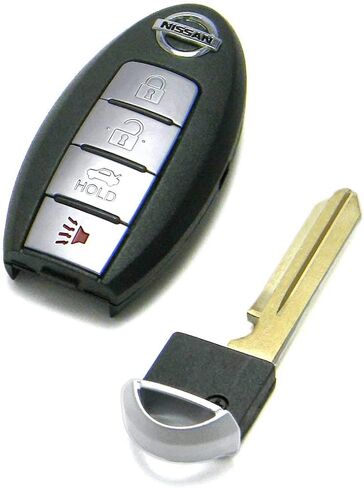 Nissan 4-Button بدون مفتاح إدخال عن بُعد مفتاح القرب الذكي FOB ، البلاستيك ، متوافق مع Nissan Altima ، سيارة Maxima للركاب ، FCC ID: KR55WK48903 / P / N: 285E3-JA05A in Saudi Arabia