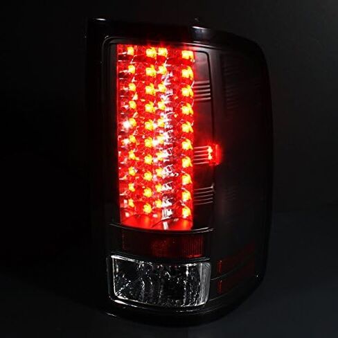 Akkon-من أجل 07-13 Sierra 1500 07-14 Sierra 2500HD 3500HD الدخان الأسود LED LED مصابيح الفرامل البديلة in Saudi Arabia