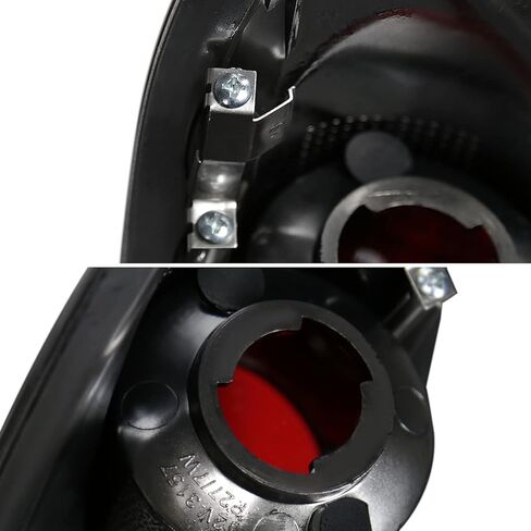 SPEC-D TUNING Smoke Lens Tail Lights Compatible with 2001-2005 Chrysler PT Cruiser, Left + Right Pair Assembly in Saudi Arabia