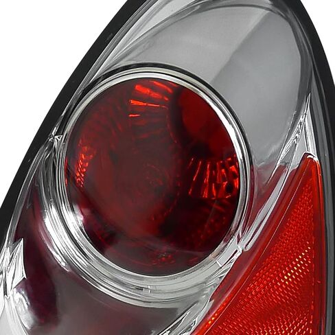 SPEC-D TUNING Smoke Lens Tail Lights Compatible with 2001-2005 Chrysler PT Cruiser, Left + Right Pair Assembly in Saudi Arabia