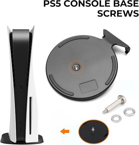 YIBEICO 4pcs Replacement Vertical Base Stand Holder Bottom part for Sony Playstation 5 PS5 Stand in Saudi Arabia