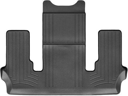 WeatherTech Custom Fit FloorLiners for Toyota Sequoia - 3rd Row (440935), Black in Saudi Arabia