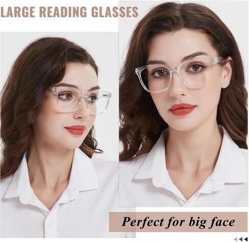 Occi Chiari Reading Glasses Womener Designer القراءات الضخمة 1.0 1.25 1.50 1.75 2.0 2.25 2.75 3.0 3.5 in Kuwait