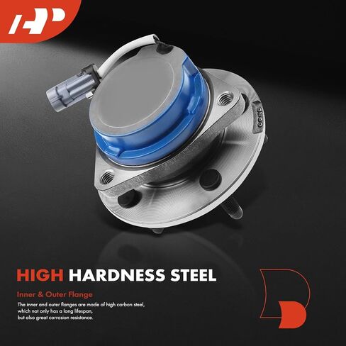 A-Premium 2 x Rear Wheel Bearing and Hub Assembly with ABS & 5-Lug Compatible with Buick Rendezvous 2002 2003 2004 2005 2006 2007, 4-Wheel ABS, FWD Only in Saudi Arabia