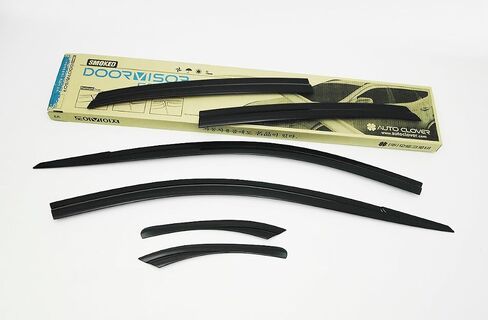 Smoke Black Side Window Deflector 6-Piece Set for 2021 KONA & KONA Electric in Saudi Arabia