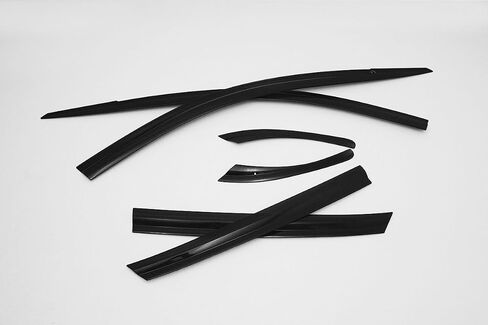 Smoke Black Side Window Deflector 6-Piece Set for 2021 KONA & KONA Electric in Saudi Arabia