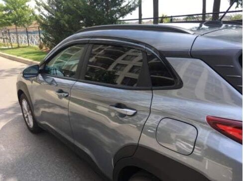 Smoke Black Side Window Deflector 6-Piece Set for 2021 KONA & KONA Electric in Saudi Arabia
