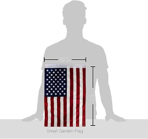 4th Of July American Flag For Independence Day Wall Scroll Wood Dowel Kit Hanging Decoration For Grave Yard Sign Memorial Veterans Day USA Poster Door Canvas Tapestry Gifts For Dad in Saudi Arabia