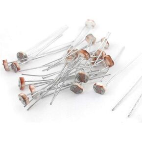 100PCS Photoresistor 5528 GL5528 LDR Photo Resistors Light-Dependent