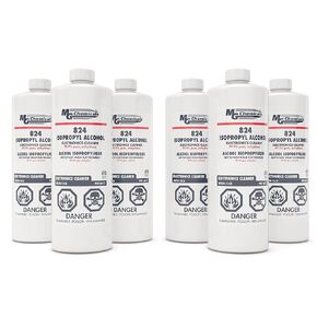MG Chemicals 99.9% Isopropyl Alcohol Electronics Cleaner, 945 mL Liquid Bottle (Case pack of 6 bottles) (824-1LX6)