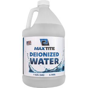 MAXTITE Type II Deionized Water - Laboratory Grade (1 Gallon)