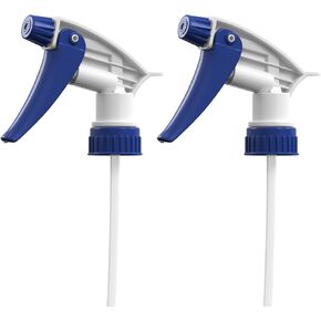 رشاشات بديلة Bar5F مكونة من قطعتين لزجاجات 16 أونصة أو 24 أونصة أو 32 أونصة، مقاومة للماء والمواد الكيميائية (عبوة من قطعتين، سلسلة T (أزرق)) in Kuwait